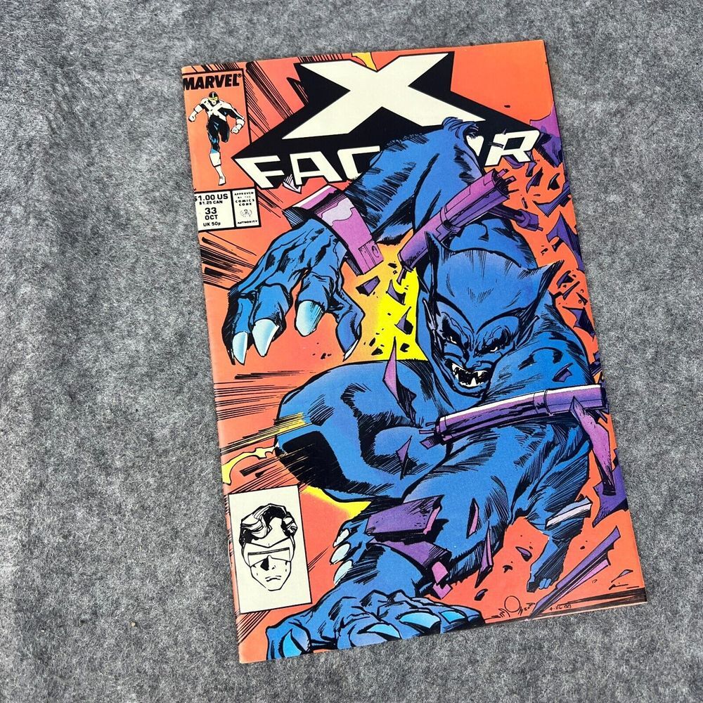 Marvel Comics  Inferno X Factor‎ # 33 1986